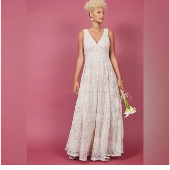 Liza Luxe Dresses & Skirts - Modcloth Lace Wedding Dress - beach wedding, casual wedding